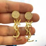 New Trendy Letters Student Long Retro Hong Kong Style Earrings Women