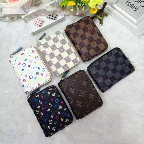 European And American Fashion Unisex Wallet Simple Printed