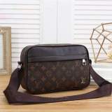 The New High Quality Mens Shoulder Bags Man Leather Briefcases Men Handbag  Messenger Bag Crossbody