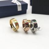 New Classic Letter Embossed Ring Fashion Wedding Ring Couple Ring High Quality Fashion Ring