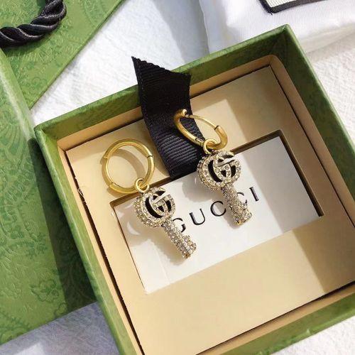 New Key Diamond Earrings Earrings Temperament Celebrity Earrings Jewelry