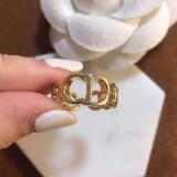 Open Ring Letter Ring Women's Ring Fashion Brass Material Ring