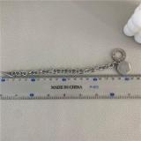 Hot T Brand Bracelet | Whole Body Titanium Steel Round With Letter Ot Bracelet Big Brand