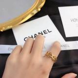 Open Ring Letter Ring Women's Ring Fashion Brass Material Ring