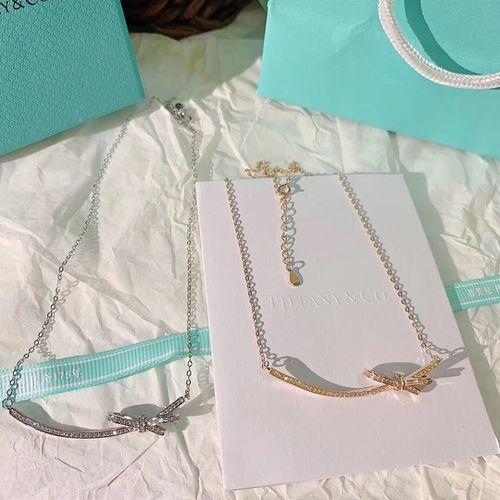 Bow Necklace Ladies Fashion Clavicle Chain Personality Accessories