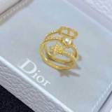 Open Ring Letter Ring Women's Ring Fashion Brass Material Ring