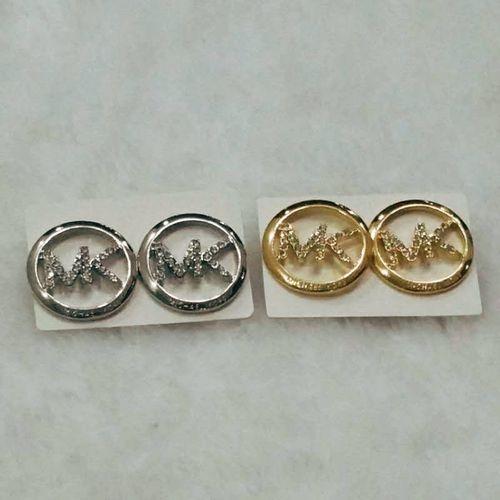 Fashion Women Elegant Alloy Gold Earrings Necklace Jewelry