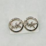 Fashion Women Elegant Alloy Gold Earrings Necklace Jewelry