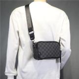 Man Purse Shoulder Bags For Men Pu Leader Shoulder Messenger Bag Crossbody Bags Small Bag Brown