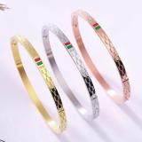 Classic Version Of Titanium Bracelet Women's Clasp Rose Gold Bracelet