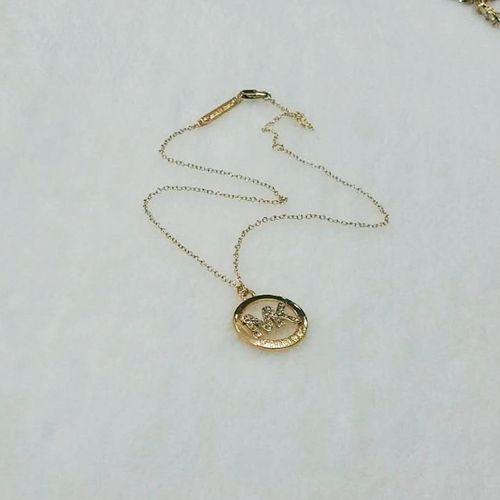 Fashion Women Elegant Alloy Gold Earrings Necklace Jewelry