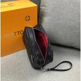 Zipper Clutch Bags Male Small Square Bag Men Wash Storage Bag