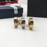 New Classic Letter Embossed Ring Fashion Wedding Ring Couple Ring High Quality Fashion Ring