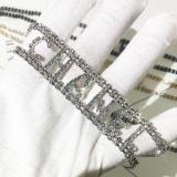 New Sleek Minimalist Diamond Necklace Bracelet