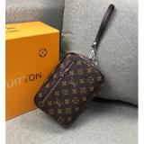 Zipper Clutch Bags Male Small Square Bag Men Wash Storage Bag