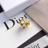 Open Ring Letter Ring Women's Ring Fashion Letter Brass Material Ring