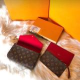 New Old Flower Three-piece Three-in-one Envelope Bag Shoulder Slung Chain Women's Bag