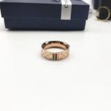 New Classic Letter Embossed Ring Fashion Wedding Ring Couple Ring High Quality Fashion Ring