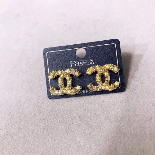 Rhinestone Pearl Fashion Women's Earrings