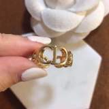 Open Ring Letter Ring Women's Ring Fashion Letter Brass Material Ring