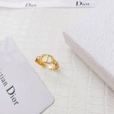 Open Ring Letter Ring Women's Ring Fashion Brass Material Ring