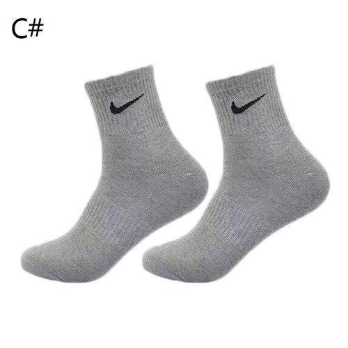 3PAIRS Socks 3 Colors Mens Womens Crew Ankle Liner Cotton Sports Socks Size 2-15