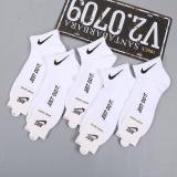 Men's Sports Net Net Letter Socks Pure Cotton Summer Comfortable And Breathable Casual Men's
