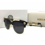 Women Men Sun Glasses Luxury Brand  Round Retro Male UV400 Mirror Clear Lens