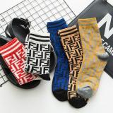 3PAIRS New Tube Female Socks F Sports Socks Fashion Cotton Socks