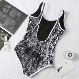 Luxury Brand Balmain Fashion Simple Swimsuit Letter Print Ladies Stretch Fitness Swimwear