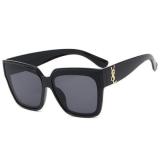 New Glasses Large Frame Net Red Women Sunglasses Fashion Square Frame Eyewear Sunglass