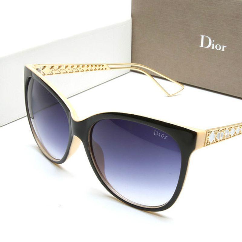 Fashion Lady Sun Glasses Women Sunglasses Vintage Alloy Frame Classic Brand Designer Shades