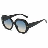 New Fashion Sunglasses Fan Trendy Women's Avant-garde Sunglasses Simple Leisure Anti Glare