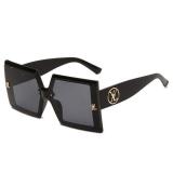 Classic Square Frame Men Polarized Sunglasses Fashion Vintage Anti-Reflective Driving Mirror