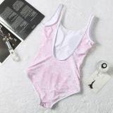Luxury Brand Balmain Fashion Simple Swimsuit Letter Print Ladies Stretch Fitness Swimwear