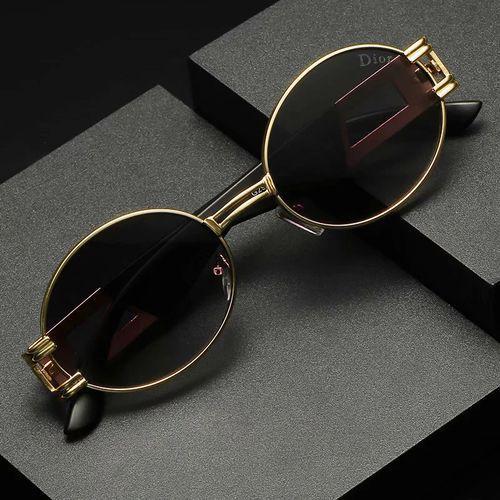 New Brand Design Fashion Sunglasses Metal Trend Retro Sunglasses European and American Fan