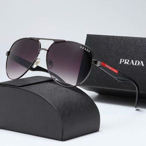 Men's And Women's Sunglasses, Frog Glasses, Thick Border With Red Logo On The Side