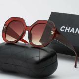 New Fashion Sunglasses Fan Trendy Women's Avant-garde Sunglasses Simple Leisure Anti Glare