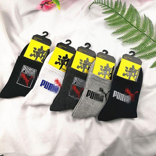 Men Socks Men Cotton Knee-socks Mid Calf Socks