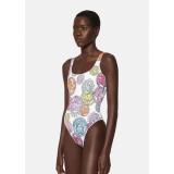 Summer New Fashion U-shaped Beautiful Back Swimsuit One-piece Ladies Swimsuit