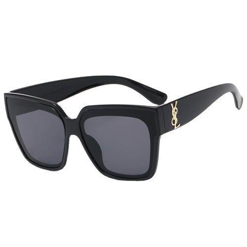 New Glasses Large Frame Net Red Women Sunglasses Fashion Square Frame Eyewear Sunglass
