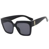 New Glasses Large Frame Net Red Women Sunglasses Fashion Square Frame Eyewear Sunglass