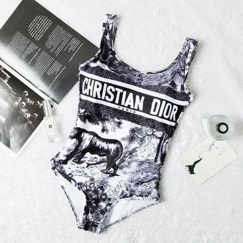 Summer Fashion Style Bikini European And American Seaside Vacation Swimwear Ladies Letter Print