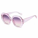 New Fashion Sunglasses Fan Trendy Women's Avant-garde Sunglasses Simple Leisure Anti Glare