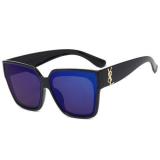 New Glasses Large Frame Net Red Women Sunglasses Fashion Square Frame Eyewear Sunglass