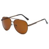 New Fashion Metal Sunglasses Classic Casual Versatile Anti Glare Sunglasses