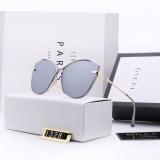 Women Lady High Definition Resin Lens Metal Frames Polarized Sunglasses Brand Designer Shades