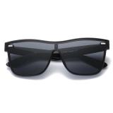 New Classic Fashion Box Sunglasses One Piece Lenses Sunglasses
