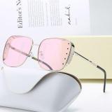 New Metal Punk Trend Glasses Fashion Versatile Sunglasses