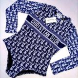 Summer New Luxury Brand Long-sleeved Swimsuit Ladies Swimwear Alphabet Swimwear